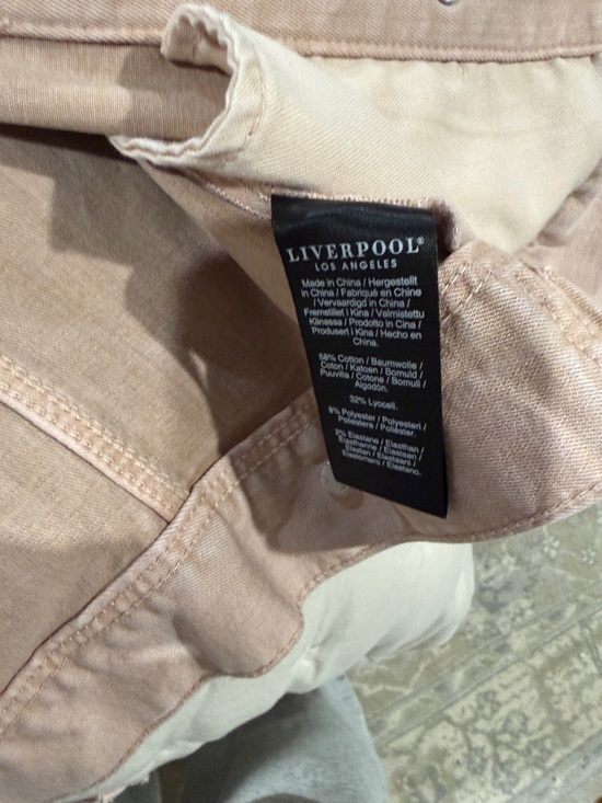 Liverpool Blush Pink Jean Jacket - Picture 4 of 4
